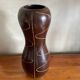 Vase en bois Africain
