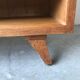 Small oak shelf, work of the 50s.