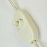 Rare Danish Modern Mid Century Teak & Brass desk Lamp