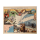 Old map poster on New York from 1948 - JP Pinchon
