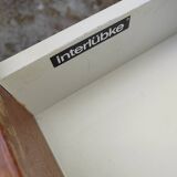 Pair of vintage 60s interlubke bedside tables.