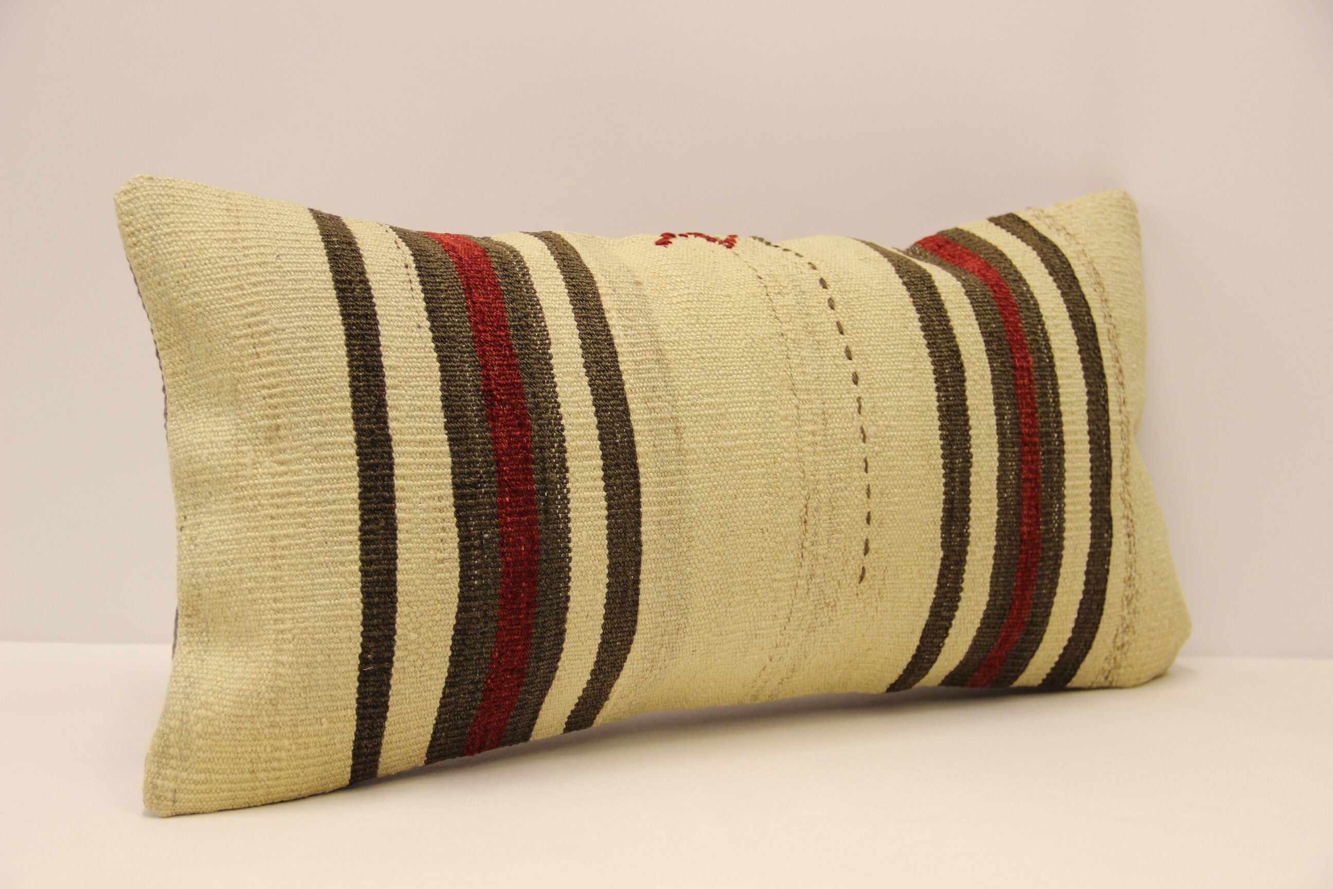 Housse coussin vintage 30x60 cm kilim