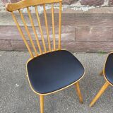 Pair of scandinavian chairs 60s
