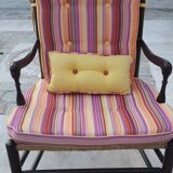 Fauteuil paillé provençal ancien