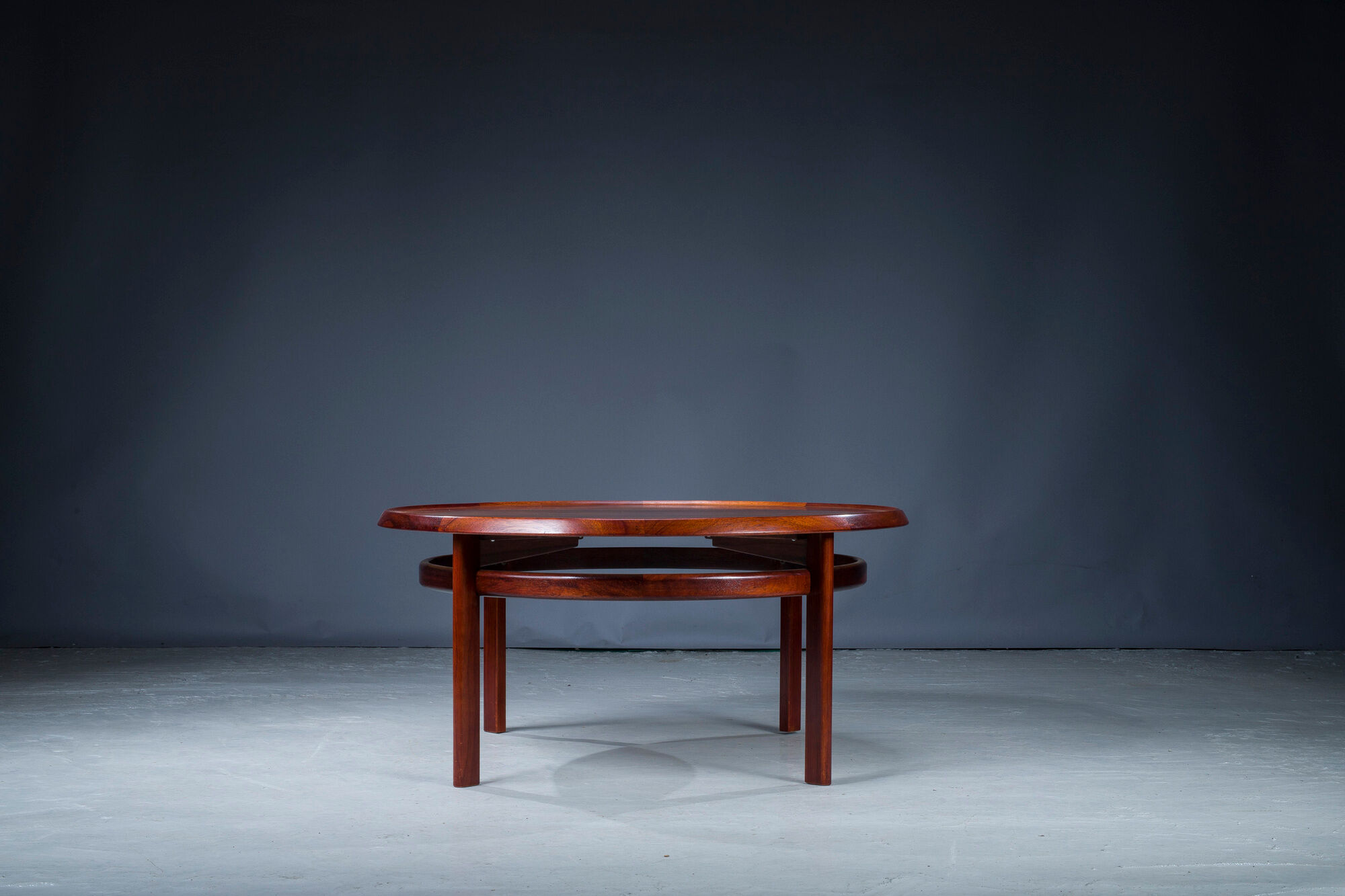 Mid-Century Rosewood Coffee Table by Torbjørn Device for Bruksbo, 1960s