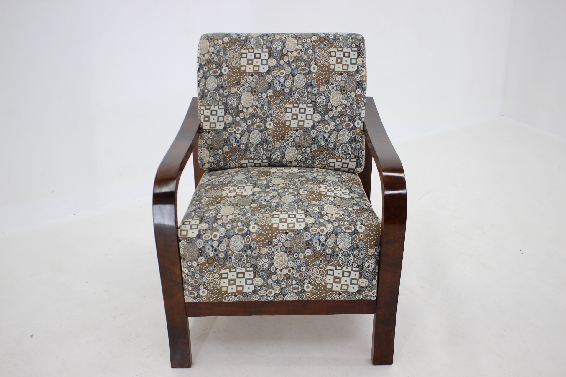 1930s Art Deco Armchair ,Czechoslovakia