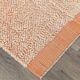 Tapis 6x10 pour salon tapis vintage orange doux, 200x307Cm SK 34952