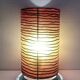 90s design metal resin cylinder lamp