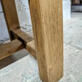 Solid oak coffee table