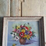 Bouquet of flowers with intense colors