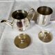Christofle silver metal coffee maker