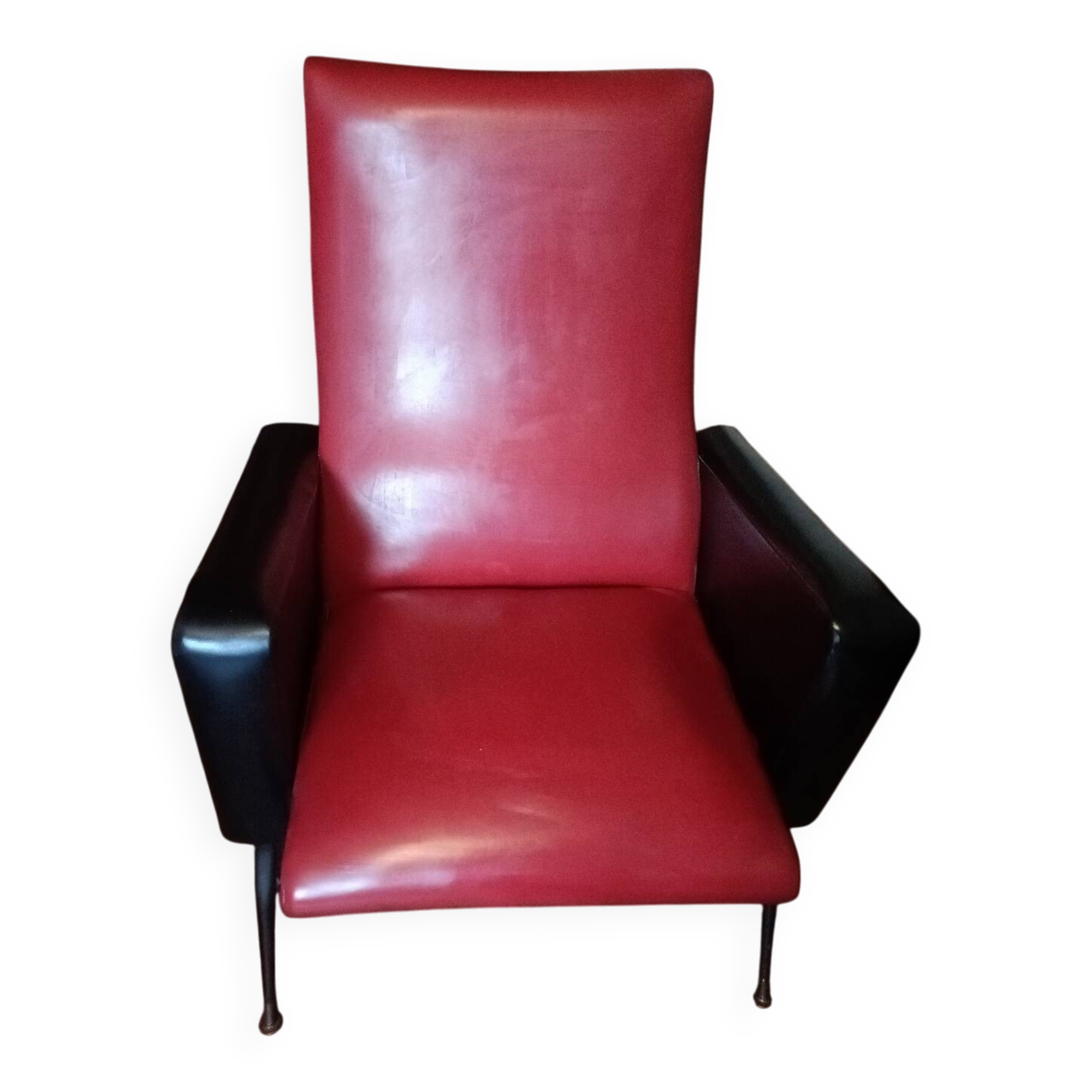 Vinyl armchair, 1960s