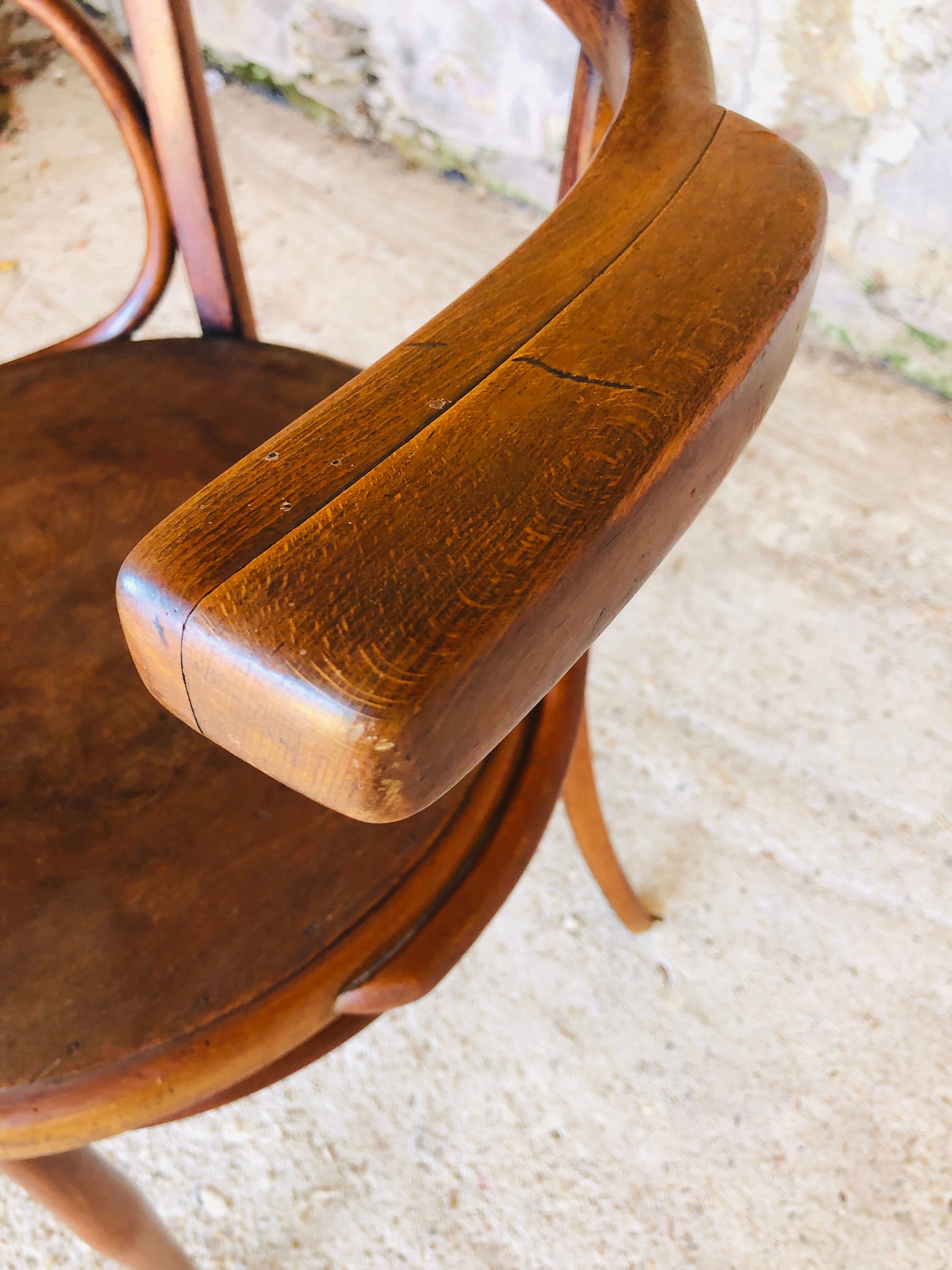 Office chair by J.J. Kohn circa 1890/ 1910