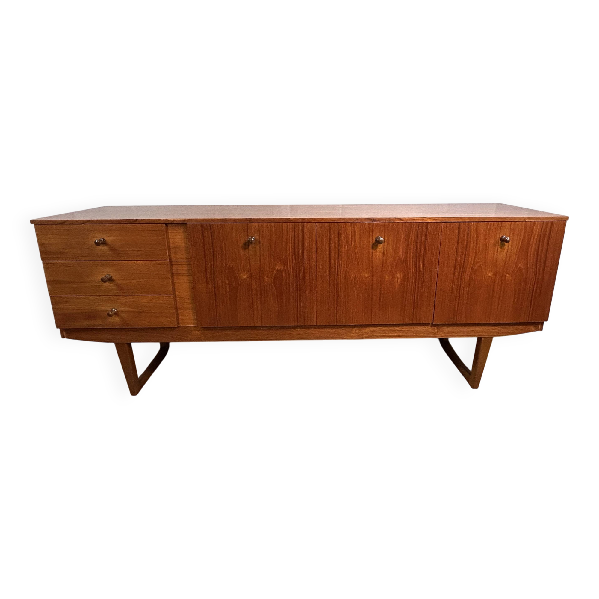 Mid-Century Retro Vintage Teak Sideboard by Beautility 1960s