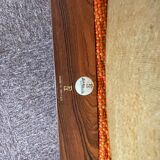 Pair of teak armchairs