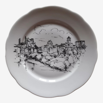 Landscape plate