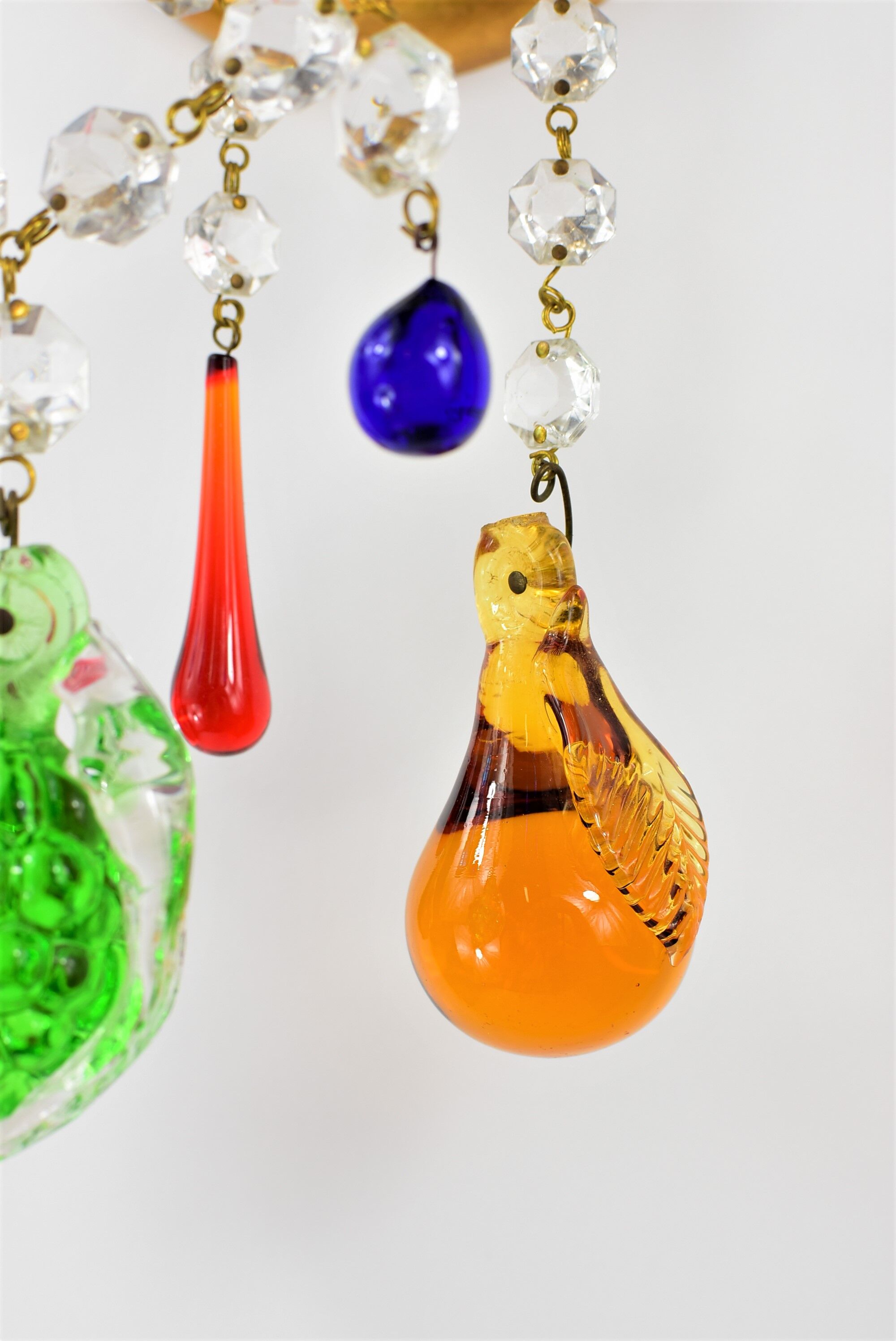 Wall lamp Murano n2 glass grapevines.