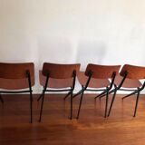 Set of 4 design chairs 60s Marko Spintoel by Kooistra