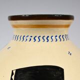 Pair of Earthenware Vases, Henriot Quimper – Mid 20th Century