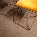 6 vintage opera folding chairs