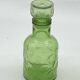 Vintage 1970 carafes / bottles / jugs, bubbled / textured glass