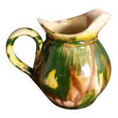 Handcrafted ceramic milk jug