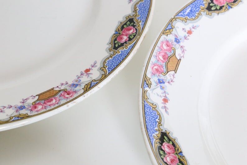 Set de 6 assiette à dessert Digoin