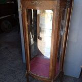 Louis XV style shelf display case from mid-20th century