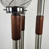 Murano Glass Swirl Floor Lamp with Three Light Points Mid Century 70s