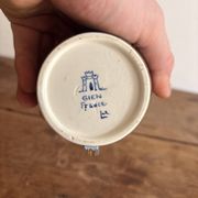 Pichet Milk Jug Creamer Earthenware Gien Renaissance Model Angel Cherub Putti