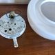 Plafonnier vintage en opaline