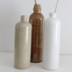White ceramic bottle