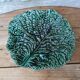 Sarreguemines ceramic cabbage leaf emptier