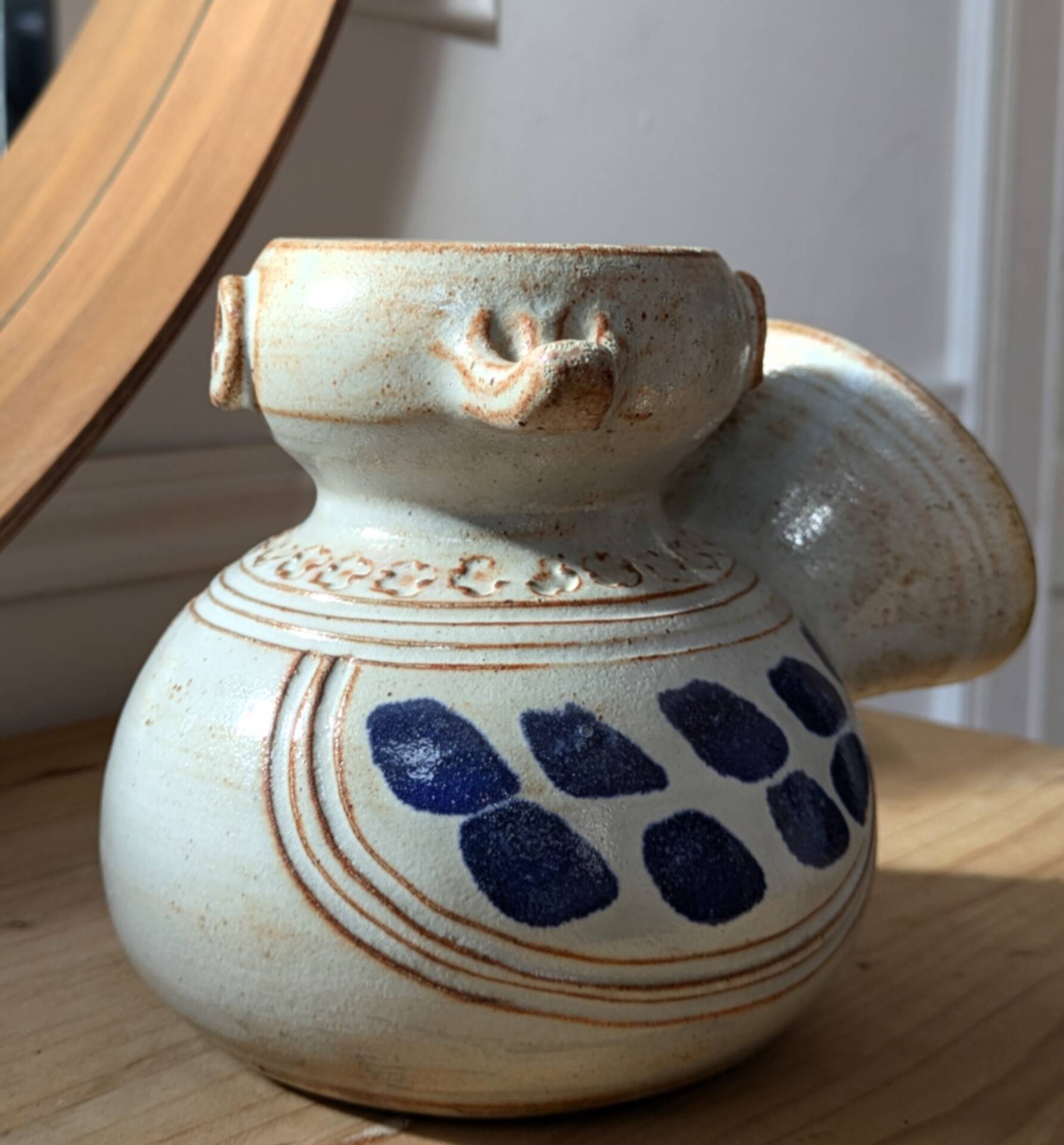 Vintage anthropomorphic vase