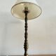 Vintage brass table lamp, circa 1940s - 1950s