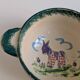 Vintage bowl with donkey motif La Fleet in Ré
