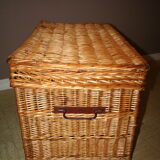 Vintage Wicker trunk