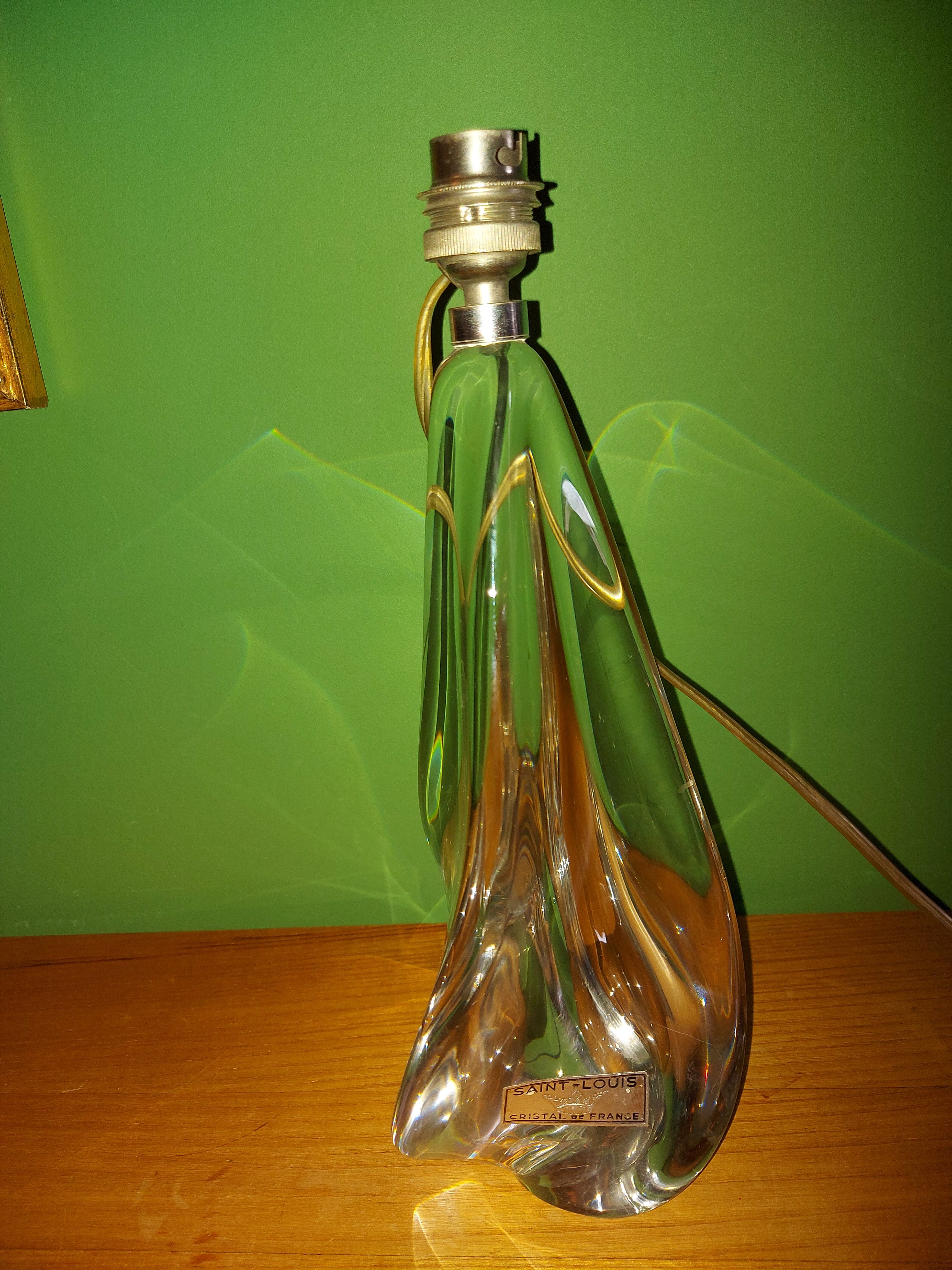 St. Louis Crystal lamp foot