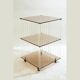 Vintage Sheet Music or Vinyl Shelf in Plexiglass - 1970s