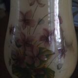 Pair of yellow/cream alabaster vases