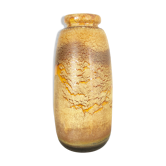 Pottery fat lava multi-color 284-47 floor vase made by Scheurich, 1970