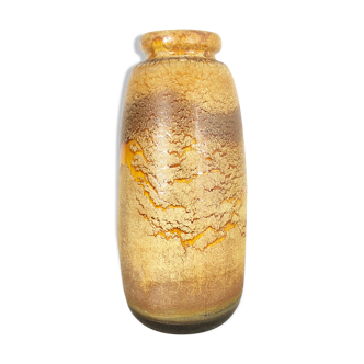 Pottery fat lava multi-color 284-47 floor vase made by Scheurich, 1970