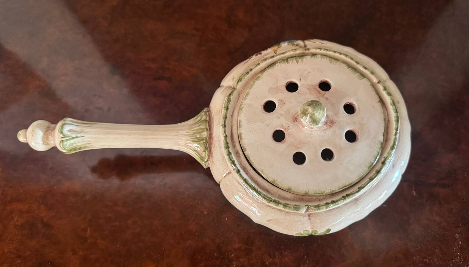 Antique ceramic flower vase