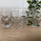 Set of 6 glasses