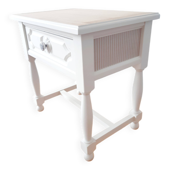 Restored side table, bedside table