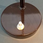 Lita 1960 brown desk lamp.