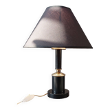 Lampe Carcel en métal et laiton doré 1960.