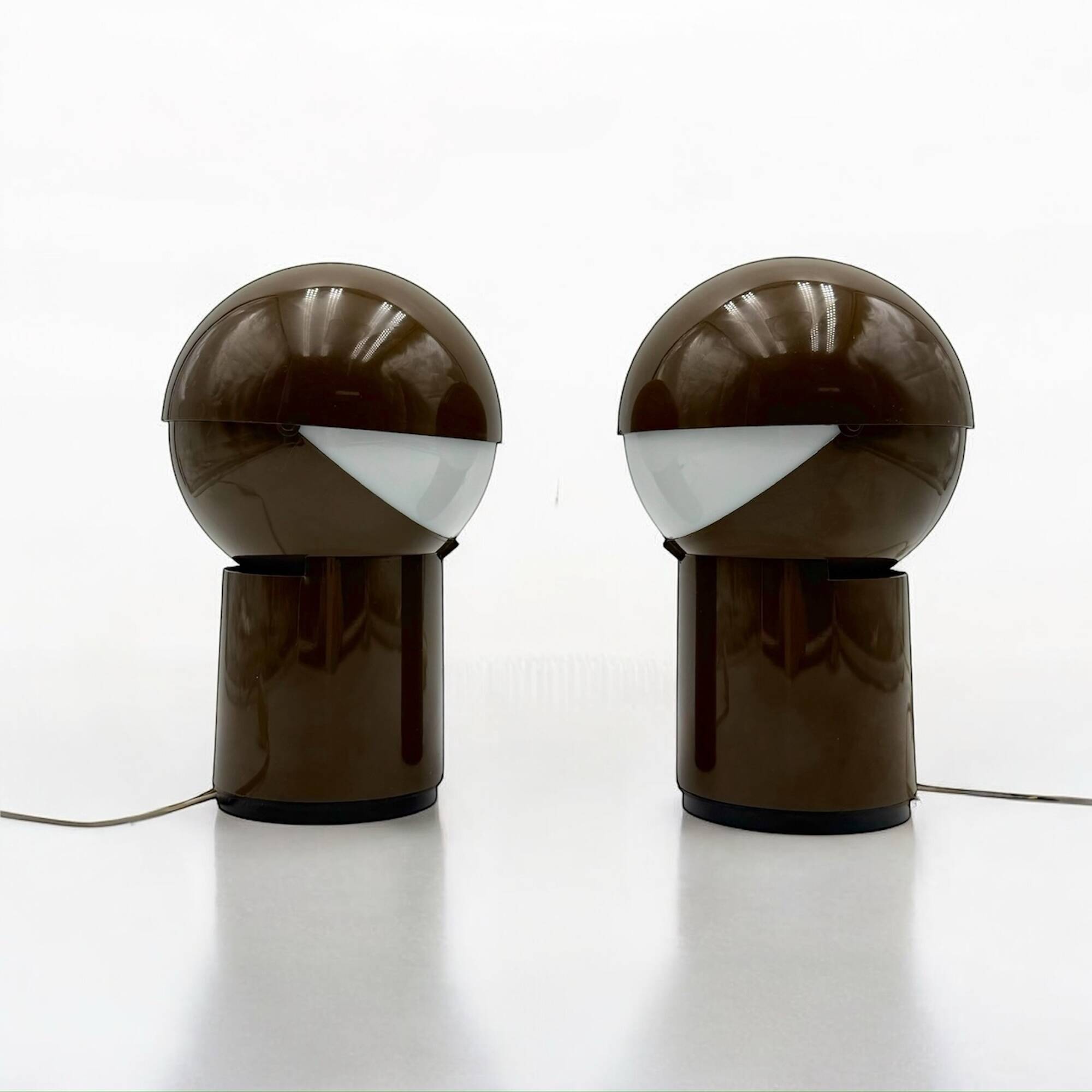 Pair of 'Sfera Notte' Table Lamps by Gagiplast, 1970s
