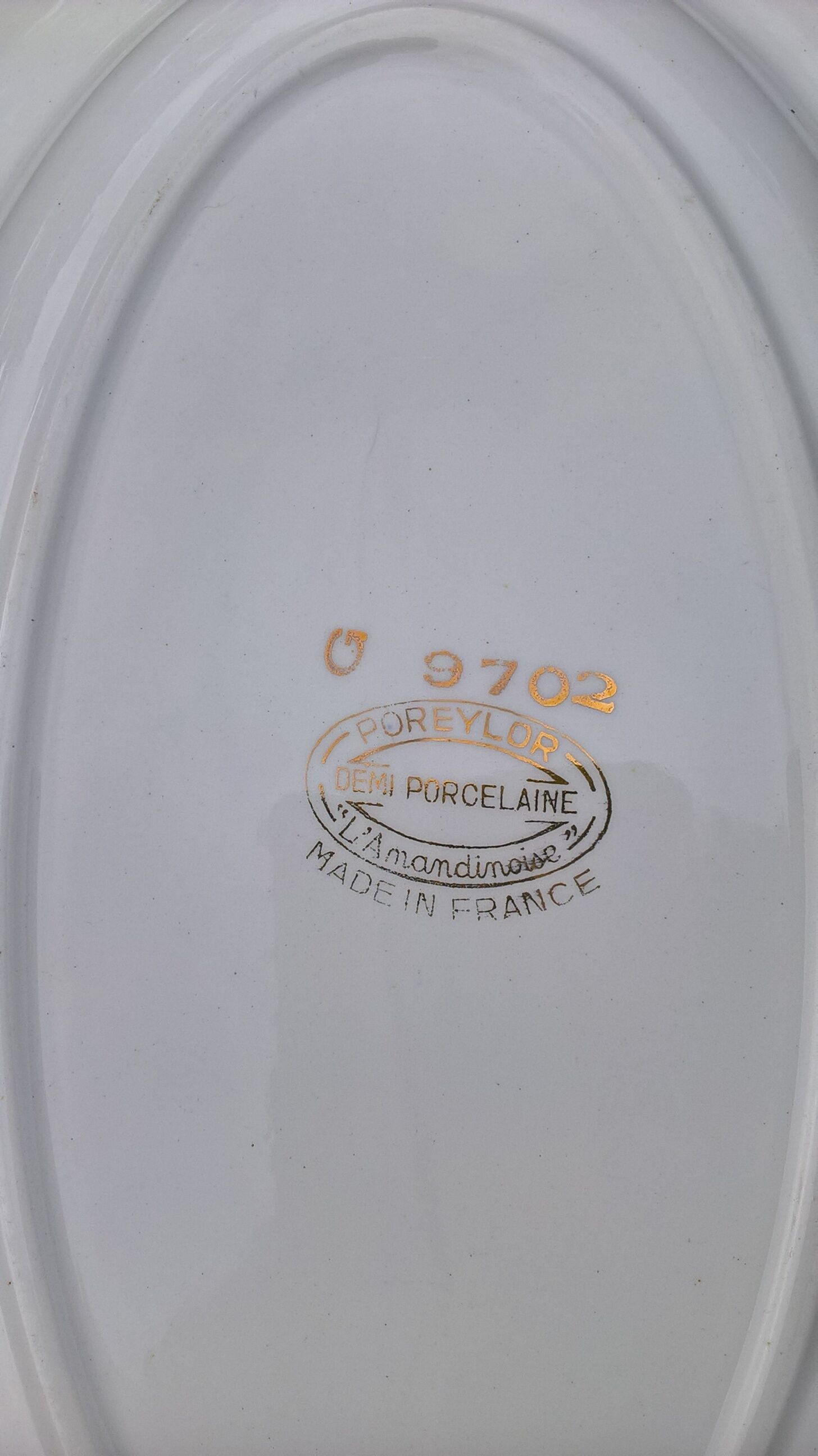 Flat duo - ravine L'Amandinoise Poreylor half-porcelain