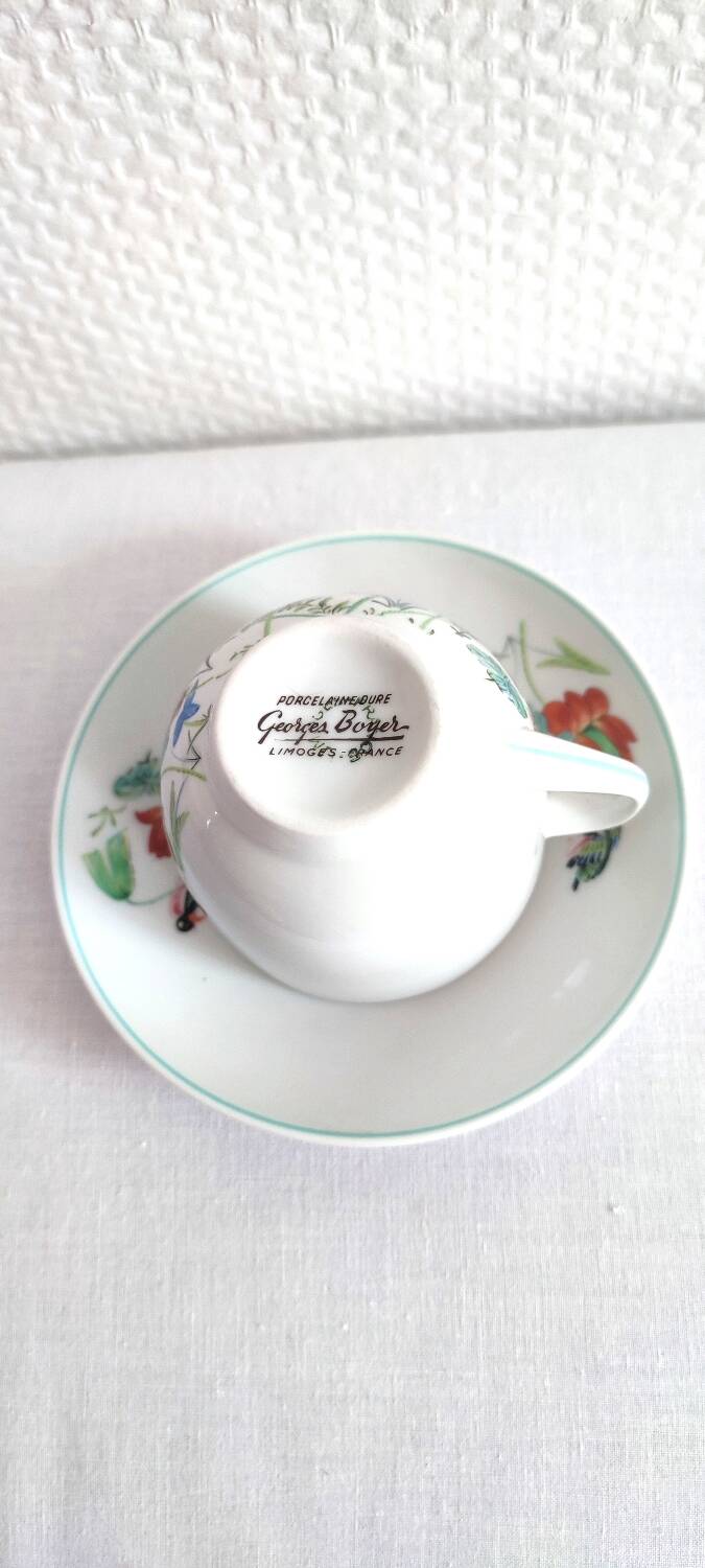 George Boyer cup and saucer